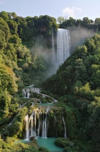 La cascata-delle-Marmore in Umbria