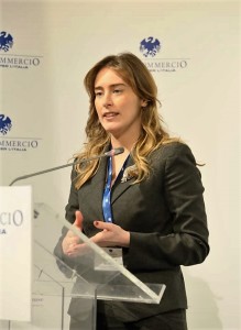 Мария Елена Боски - конституционных реформ - Il ministro delle Riforme italiano Maria Elena Boschi