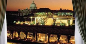 roma,roof garden,les etoiles hotel atlante star