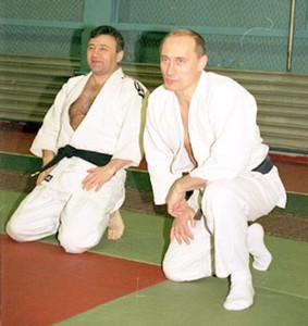 Rotemberg e Putin insieme appassionati di arti marziali