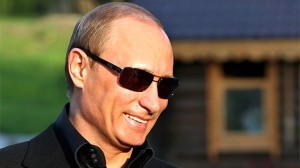 Il sorriso del presidente russo Vladimir Putin