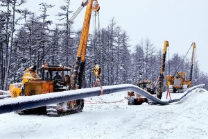 Gazprom lavori per la costruzione della nuova pipeline