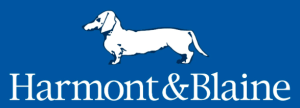 Il logo di Harmont&Blaine con il caratteristico bassotto
