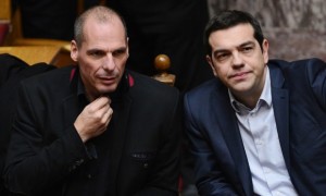 Grecia Tsipras  con Varoufakis
