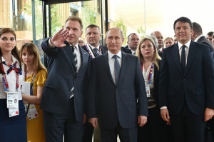 La visita del presidente Putin all'Expo 2015 di Milano nella giornata dedicata alla Fresta nazionale della Russia 3