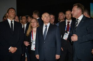 La visita del presidente Putin all'Expo 2015 di Milano nella giornata dedicata alla Fresta nazionale della Russia 6