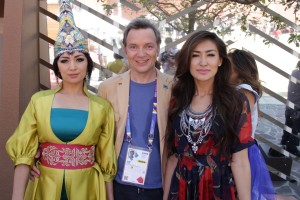 Evgeny Utkin al padiglione del Kazakhstan per il CEO Expo Astana 2017