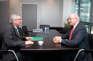 Jean Claude Juncker e Phil Hogan