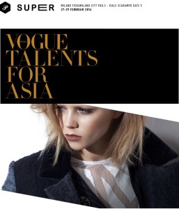 Vogue Talents for Asia