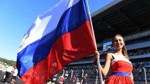 Grid girl - Formula One World Championship Russian Grand Prix