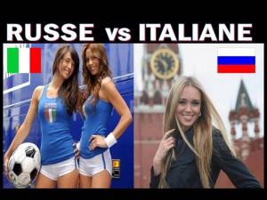 Ragazze russe e ragazze italiane