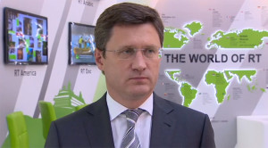 Russian energy minister Novak