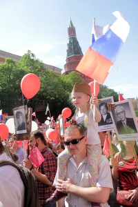 Il Reggimento Immortale a Mosca 9 maggio 2016 6