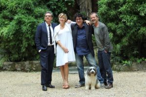 Presentazione del film di Daniele Ciprì - La buca - con un trio di attori Sergio Castellitto - Rocco Papaleo e Valeria Bruni Tedeschi
