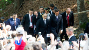 Vladimir Putin e Borut Pahor