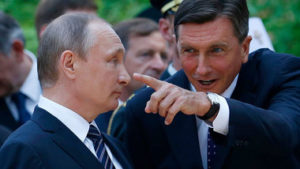 Vladimr Putin e Borut Pahor
