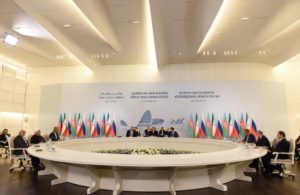 A Trilateral Summit of the heads of state of Azerbaijan, Iran and Russia has been held at the Heydar Aliyev Center in Baku 2