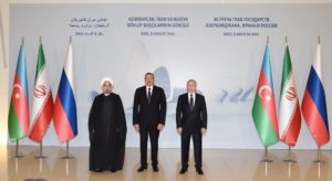 A Trilateral Summit of the heads of state of Azerbaijan, Iran and Russia has been held at the Heydar Aliyev Center in Baku