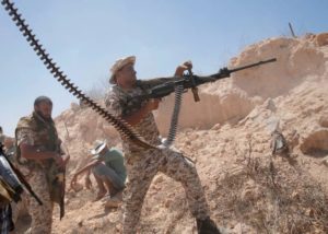 Libia - combattimenti a Sirte - 5 photo Lapresse