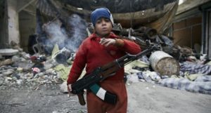 Siria-anche i bambini coinvolti nella guerra