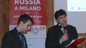 A destra nella foto Francesco-Moneta-alla-presentazione-della-sede-milanese-di-visit-russia