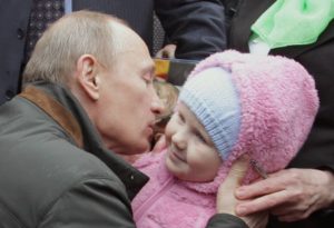 L'amore e il rispetto per i bambini e la famiglia di Vladimir Putin