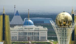 il palazzo delle Ambasciate del Kazakistan ad Astana