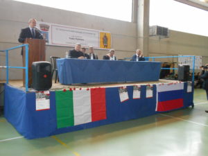 Выступление генерального консула РФ в Генуе Марата Павлова
