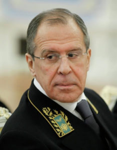 Sergej Lavrov Ministro degli Esteri della Federazione Russa